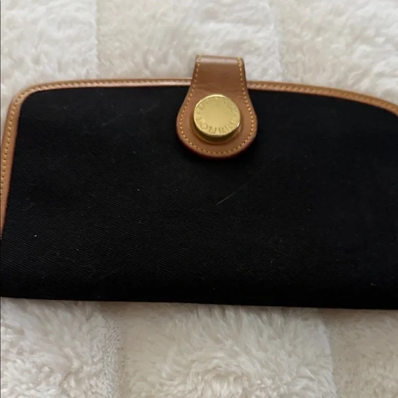 Dooney & Bourke Black and Brown Women's Wallet - Picture 1 of 4